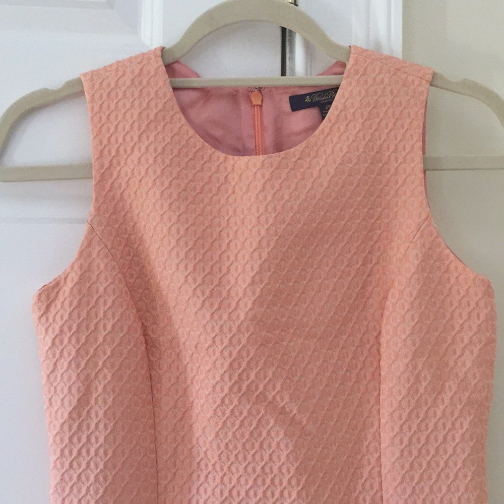 Brooks Brothers salmon dress worn once!!!!